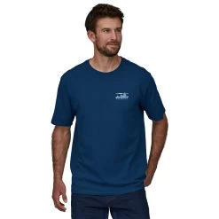 Patagonia Mens '73 Skyline Organic T-Shirt -Best Fishing Sale 231 patagonia mens 73 skyline organic t shirt lagom blue 04 56488992 cdc0 40c0 b9d5 2f41d7118a99