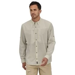 Patagonia Mens Long Sleeve Sun Stretch Shirt Sale -Best Fishing Sale 231 patagonia mens l s sun stretch shirt s21 dyno white 02 5cfe77ee 421e 432e 91ee de1c9eb32f94