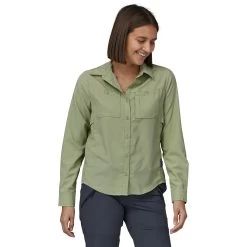 Patagonia Women's Self Guided Hike Shirt Long Sleeve Sale -Best Fishing Sale 231 patagonia womens self guided hike shirt long sleeve salvia green 02 8e61229d cd7b 42b5 9b14 184869085787