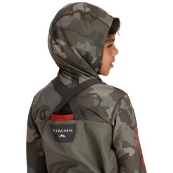 Simms Kid's Tributary Stockingfoot Wader -Best Fishing Sale 231 simms kids tributary stockingfoot basalt 05