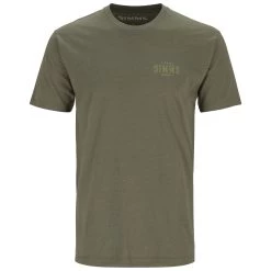 Simms Linework T-Shirt -Best Fishing Sale 231 simms linework t shirt military heather 02
