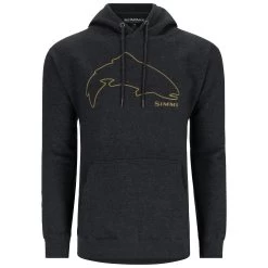 Simms Trout Outline Hoody -Best Fishing Sale 231 simms trout outline hoody charcoal heather 01