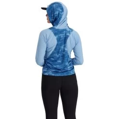 Simms Women's Challenger Solar Hoody -Best Fishing Sale 231 simms womens challenger solar hoody sapphire daze 03