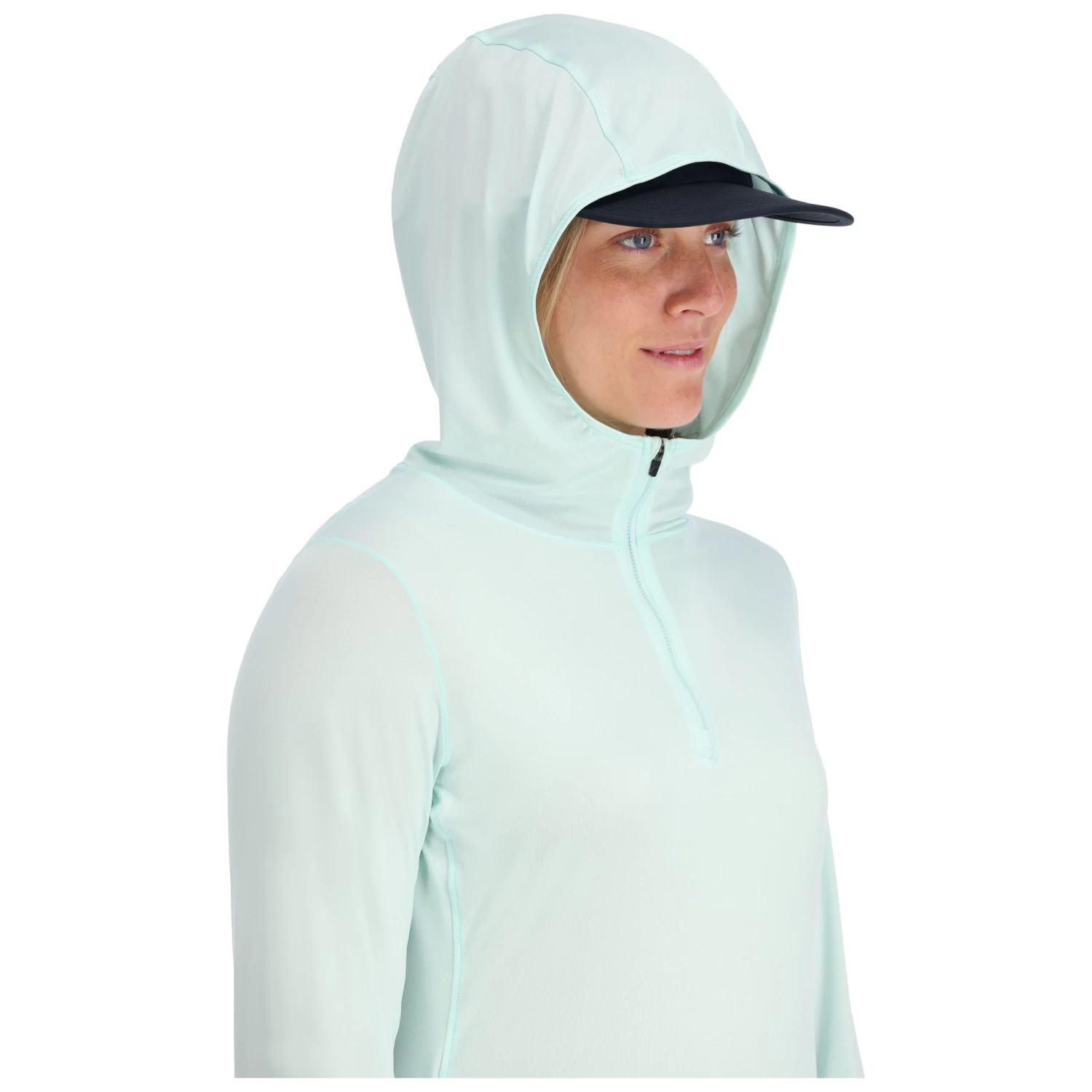 Simms Women's SolarFlex 1/4 Zip Hoody 4 Simms Women's SolarFlex 1/4 Zip Hoody - Image 4