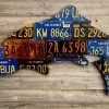 Cody Richardson Art - California Large 4-Foot Trout License Plate Art