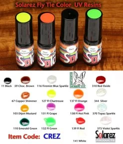 Hareline Solarez UV Fly Tie