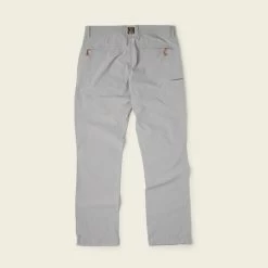 Howler Brothers Shoalwater Tech Pants Sale -Best Fishing Sale F22 Shoalwater Tech Pants Light Grey Flat Back