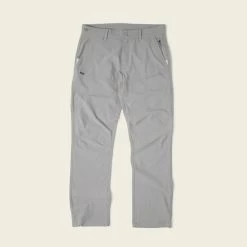 Howler Brothers Shoalwater Tech Pants Sale -Best Fishing Sale F22 Shoalwater Tech Pants Light Grey Flat Front