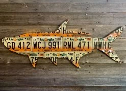 Cody Richardson Art - Georgia Tarpon License Plate Art