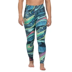 FisheWear Signature Leggings -Best Fishing Sale HaliBorealisLeggings front 1 5000x fc9d7ea7 9098 4fbc 9ea5 769a87f68512