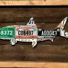 Cody Richardson Art - Belize Bonefish License Plate Art