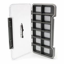TCO Fly Box - Waterproof Thin Box 12 Compartment