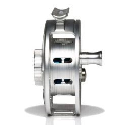 Hatch Iconic 3 Plus Fly Reel -Best Fishing Sale Iconic3PlusReelClearBlueLargeArborSide