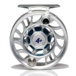 Hatch Iconic 4 Plus Fly Reel -Best Fishing Sale Iconic4PlusReelClearBlueLargeArborBack