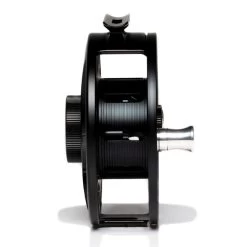 Hatch Iconic 7 Plus Fly Reel -Best Fishing Sale Iconic7PlusReelBlackSilverMidArborSide