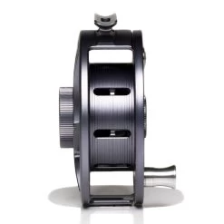 Hatch Iconic 7 Plus Fly Reel -Best Fishing Sale Iconic7PlusReelGreyBlackLargeArborSIDE