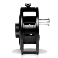 Hatch Iconic 9 Plus Fly Reel -Best Fishing Sale Iconic9PlusReelBlackSilverLargeArborSide