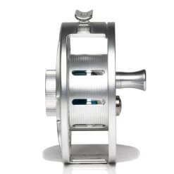 Hatch Iconic 9 Plus Fly Reel -Best Fishing Sale Iconic9PlusReelClearBlueMidArborSide