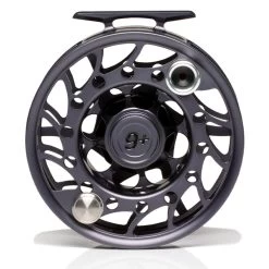 Hatch Iconic 9 Plus Fly Reel -Best Fishing Sale Iconic9PlusReelGreyBlackMidArborBack
