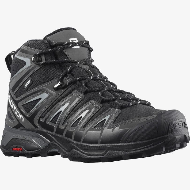 SALOMON MENS X ULTRA PIONEER MID CLIMASALOMON WATERPROOF SHOE 2 SALOMON MENS X ULTRA PIONEER MID CLIMASALOMON WATERPROOF SHOE - Image 2