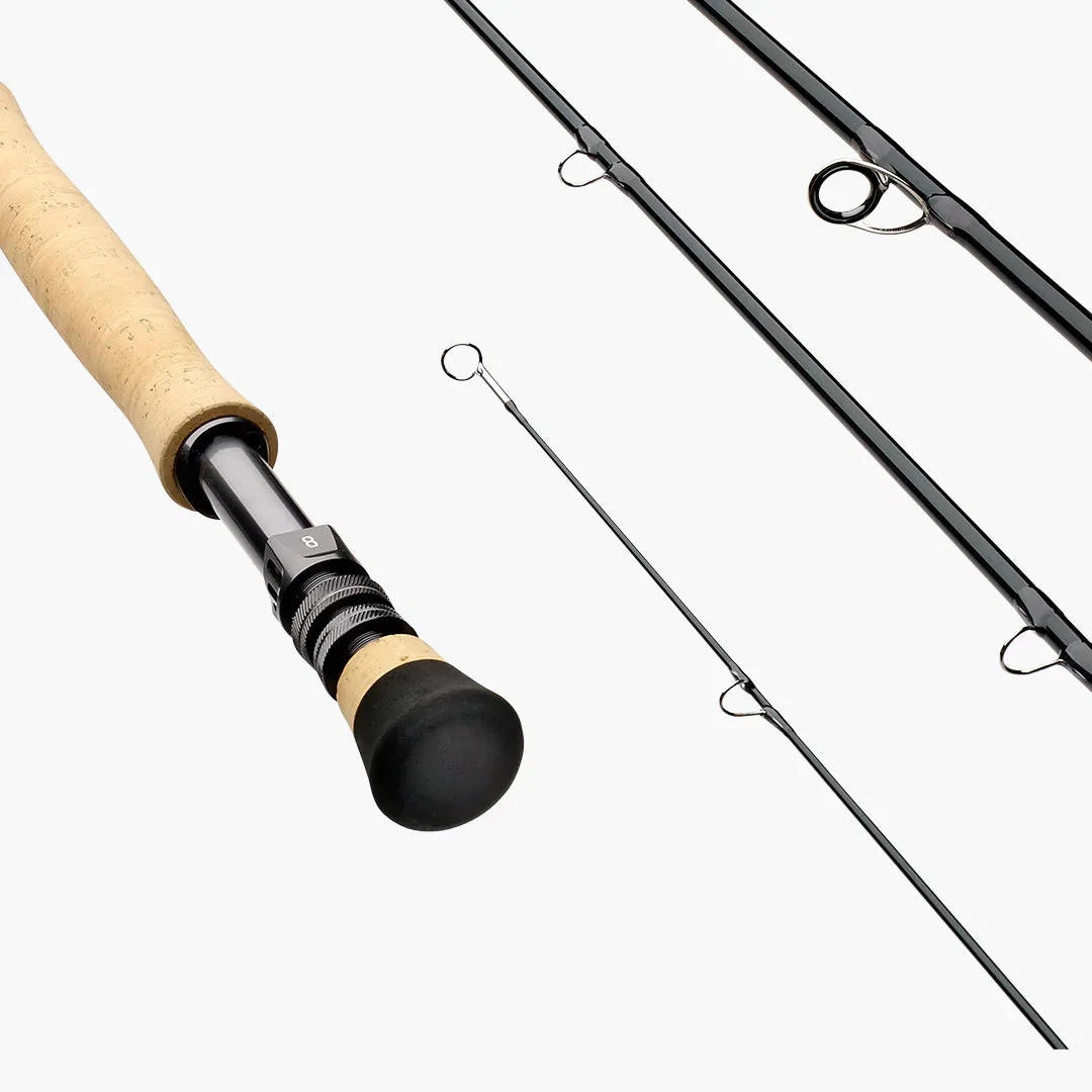 Sage R8 Salt Fly Rod 890-4 - 9' 8wt 4pc - Image 3