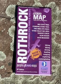 Purple Lizard Map - Rothrock 7th Ed.