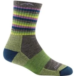 Darn Tough Womens Stripes Micro Crew Sock Cushion