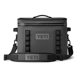 YETI Hopper Flip 18 Soft Cooler -Best Fishing Sale W Hopper Flip 18 Charcoal Front Strap 7654 B