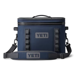 YETI Hopper Flip 18 Soft Cooler -Best Fishing Sale W Hopper Flip 18 Navy Front Strap 7632 B