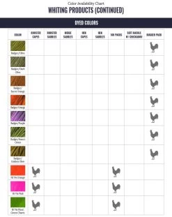 Whiting Bronze 1/2 Saddle -Best Fishing Sale WF ColorChart WhitingProduct 7 b1114d4c f8ef 4633 981f 5bcdba760edc