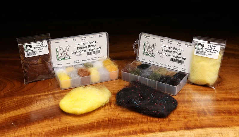 Hareline Fly Fish Food's Bruiser Blend Light 1 Hareline Fly Fish Food's Bruiser Blend Light