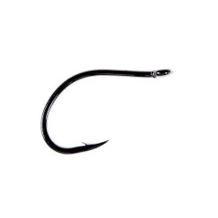 Hareline Gamakatsu SC17 Tarpon Fly Hook Ns Black