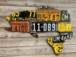 Cody Richardson Art - Oklahoma Largemouth Bass License Plate Art