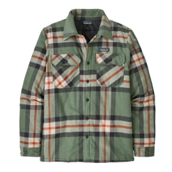Patagonia Mens Insulated Organic Cotton MW Fjord Flannel Shirt