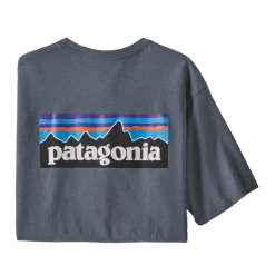 Patagonia Mens P 6 Logo Responsibili Tee -Best Fishing Sale large 38504 PLGY P
