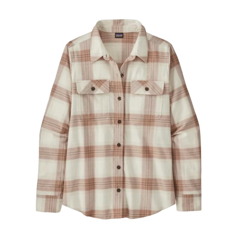 Patagonia Womens Longsleeve Organic Cotton Midweight Fjord Flannel Shirt 4 Patagonia Womens Longsleeve Organic Cotton Midweight Fjord Flannel Shirt - Image 4