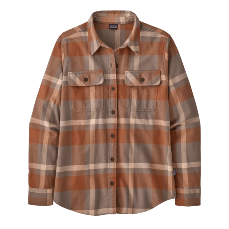 Patagonia Womens Longsleeve Organic Cotton Midweight Fjord Flannel Shirt 2 Patagonia Womens Longsleeve Organic Cotton Midweight Fjord Flannel Shirt - Image 2