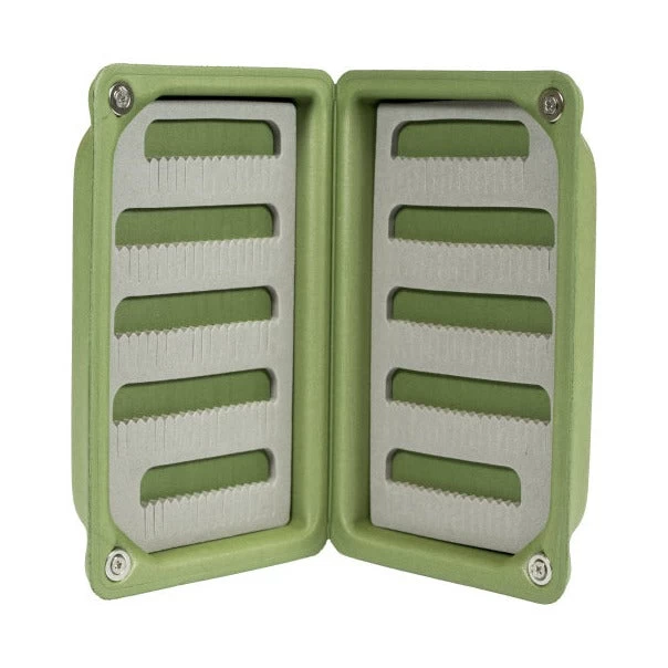 TCO Fly Box - Large Olive Green EVA Fly Box 1 TCO Fly Box - Large Olive Green EVA Fly Box